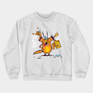 I wish you were beer Crewneck Sweatshirt